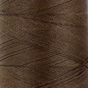 Linhasita waxed thread spool for micro macramé 0.35 mm - Dark Brown (205) x448m