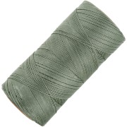 Linhasita waxed thread spool for micro macramé 0.35 mm Terre d'ombre (206) x448m