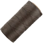 Linhasita waxed thread spool for micro macramé 0.35 mm - Chestnut (207) x448m