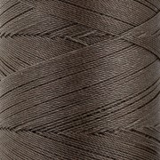 Linhasita waxed thread spool for micro macramé 0.35 mm - Chestnut (207) x448m