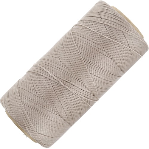 Linhasita waxed thread spool for micro macramé 0.35 mm - Marron glacé (213) x448m