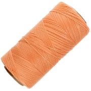 Linhasita waxed thread spool for micro macramé 0.35 mm - Light orange (216) x448m