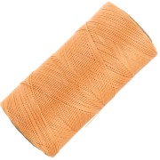 Linhasita waxed thread spool for micro macramé 0.35 mm - Melon (217) x448m