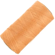 Linhasita waxed thread spool for micro macramé 0.35 mm - Melon (217) x448m
