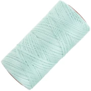 Linhasita waxed thread spool for micro macramé 0.35 mm - Mint (230) x448m