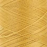 Linhasita waxed thread spool for micro macramé 0.5 mm - Mustard (1466) x335m