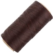Linhasita waxed thread spool for micro macramé 0.5 mm - Cocoa (667) x335m|raw }}