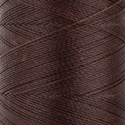Linhasita waxed thread spool for micro macramé 0.5 mm - Cocoa (667) x335m