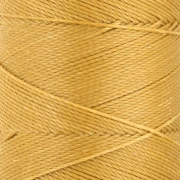 Linhasita waxed thread spool for micro macramé 0.75 mm Mustard (1466) x228m