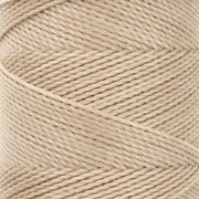 Linhasita waxed thread spool for micro macramé 1 mm - Blond (483) x168m