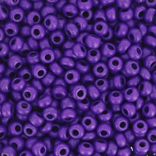 Preciosa Seed Beads 8/0 - 3 mm - Terra Intensive - Matte Purple x 20 g