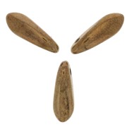 Dagger 3x11mm Gold Bronze x50