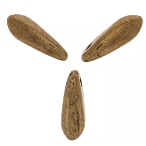 Dagger 3x11mm Gold Bronze x50