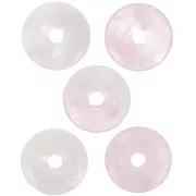 Donut 25mm Rose Quartz x1