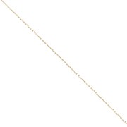 316L stainless steel Trace 1 mm mesh chain - Gold x50cm