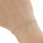 316L stainless steel Trace 1.1 mm mesh chain x1m