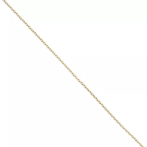 Stainless steel 316L Trace 1.1 mm mesh chain - Gold x50cm