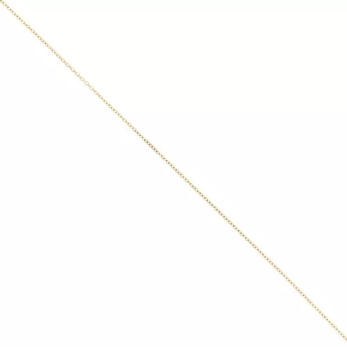 Stainless steel 316L Trace chain 1 mm - Gold x50cm