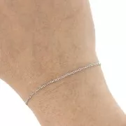 316 stainless steel Trace mesh chain 1.4 mm x1m