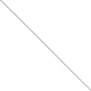 316L stainless steel Trace mesh chain, filed 2 mm x1m