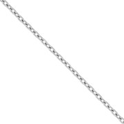 316L stainless steel Trace mesh chain, filed 2 mm x1m