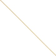 Stainless steel 316L Trace mesh chain 2 mm - Gold x50cm|raw }}
