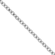 316L stainless steel Trace 3.3 mm mesh chain x1m