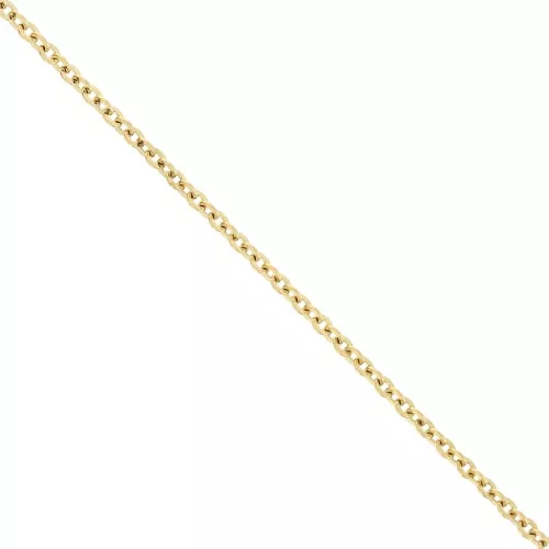Stainless steel 316L Trace mesh chain 3.3 mm - Gold x50cm