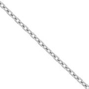 Stainless steel 316L Trace mesh chain 2.6 mm x1m