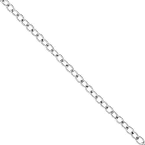 316L stainless steel Trace 5 mm mesh chain x1m