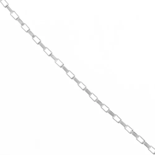 2.7mm 304 stainless steel Rectangle mesh chain x1m