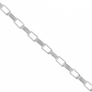 2.7mm 304 stainless steel Rectangle mesh chain x1m