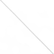 Oval links Chain 1.15mm 925 Sterling Silver x1m