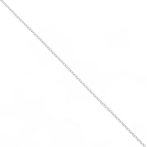 Oval links Chain 1.15mm 925 Sterling Silver x1m
