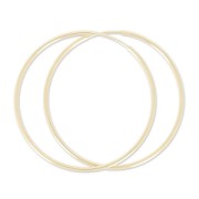 Gold filled Earrings hoops 38 mm x2