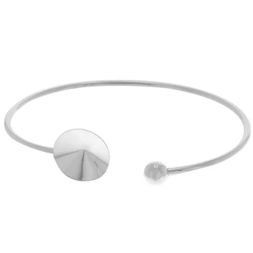 Flexible bracelet 18 cm for rivoli 1122 14 mm in 925 Silver x1