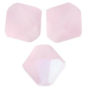 Preciosa Bicone Beads - Rondelle Bead 5 mm - Light Rose AB Matt x12
