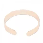brass bracelet base 10x145mm gold tone rose x1