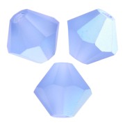 Preciosa Bicone Beads - Rondelle Bead 5 mm - Sapphire AB Matt x12