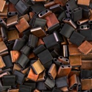 Miyuki Tila Beads 5x5x1.9 mm TL-4562 - Sunset Matte x10g|raw }}