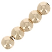Round beads 2.5 mm - Gold filled Light (gold laminated) x25|raw }}