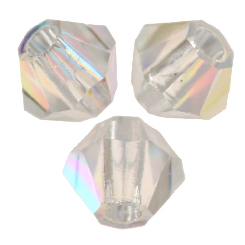 PureCrystal 5328 2.5 mm crystal bicones - Crystal AB x1440