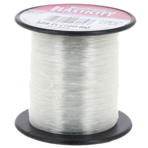 Elasticity wire 0.7 mm - Transparent x100m