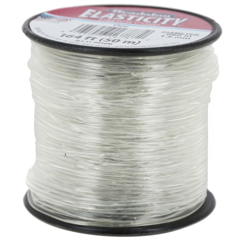 Elasticity thread 1.5 mm - Transparent x50m