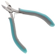 Spring cutter 12 cm ergonomic handle by Perles&amp;Co - Blue - Grey x1|raw }}