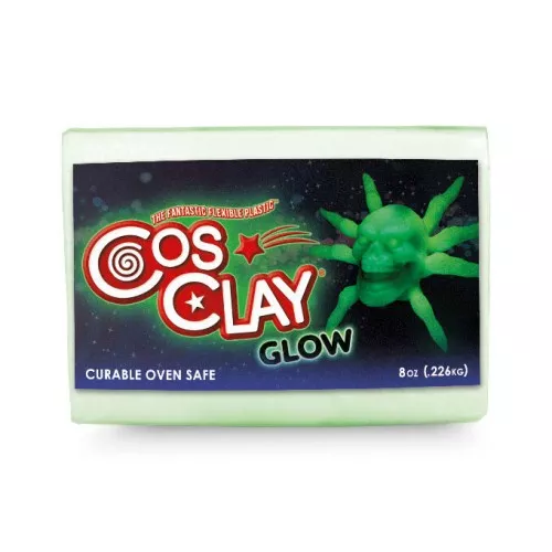 Cosclay Elements polymer clay - Glow Green x226g