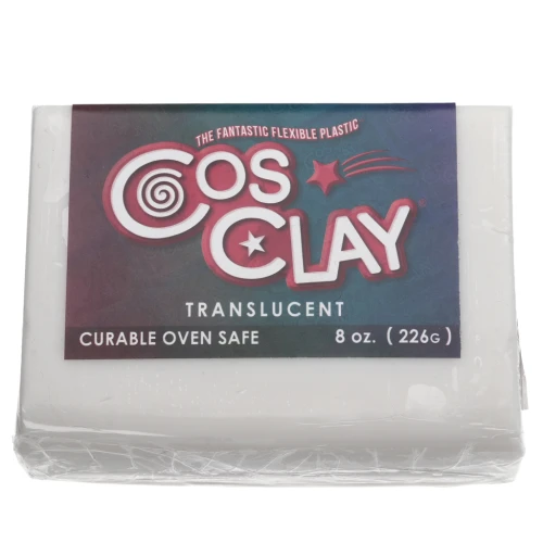 Cosclay Elements polymer clay - Translucent x226g
