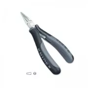 Flat plier Knipex short and fine tip with resilience x1