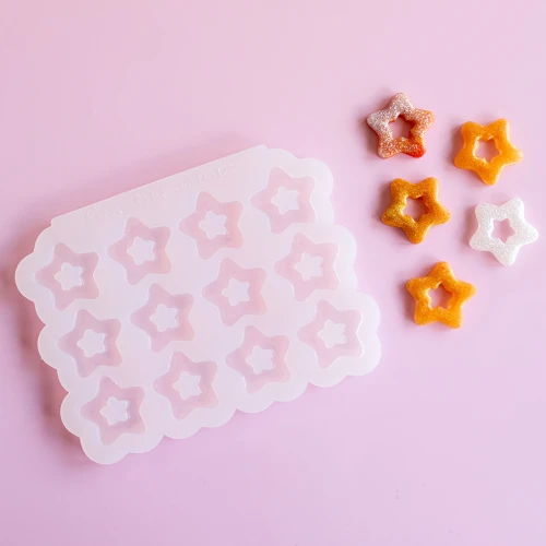 Géa Creations silicone mould for 19 mm star pendants x1