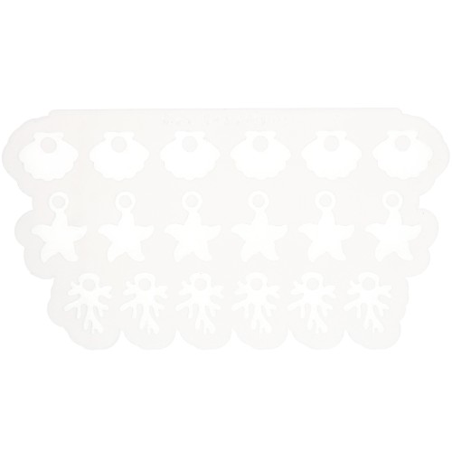 Géa Creations silicone mold for marine-themed pendants x1